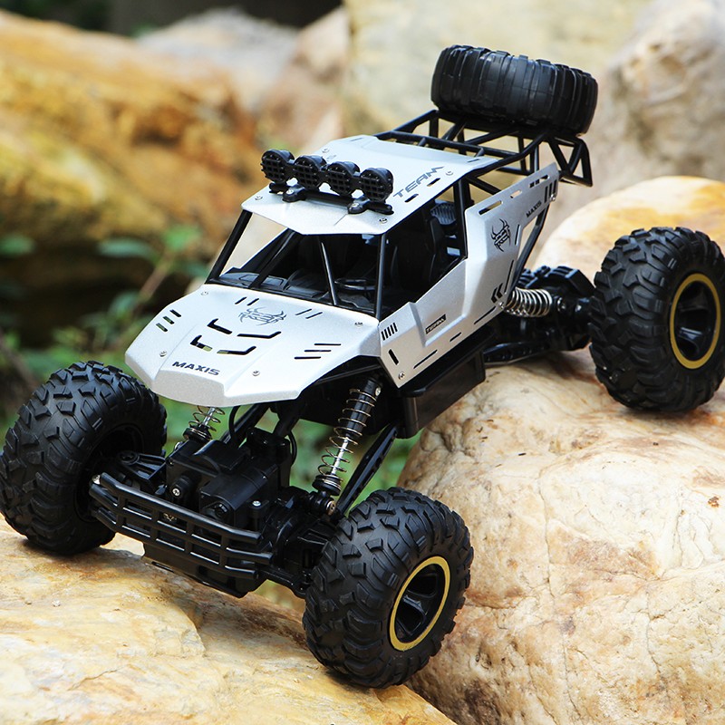 1:12 / 1:16 4WD RC Car with LED Lights - Off-Road Buggy and Control Truck