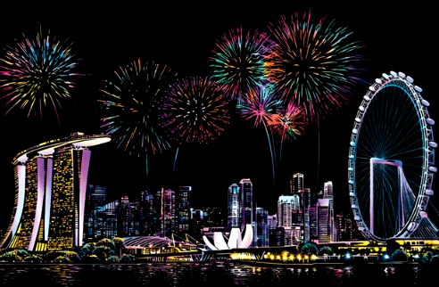 New Colorful urban adult decompression