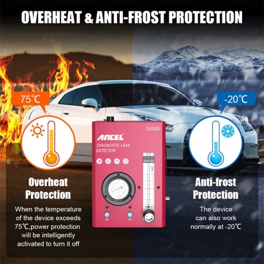 Car Smoke Detector Vacuum Leak Tool