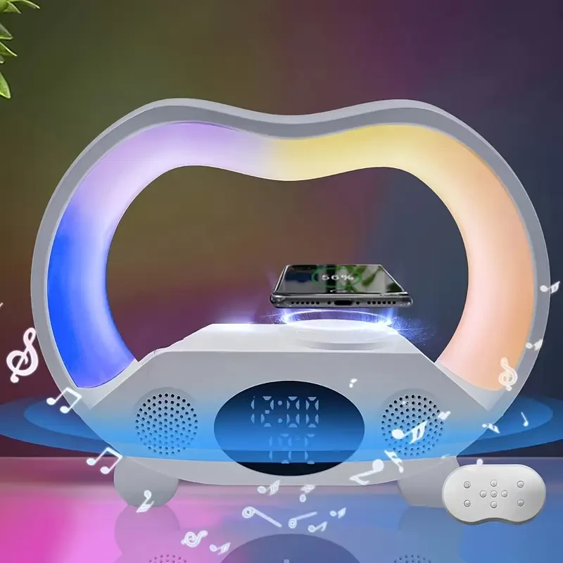 6 In 1 Wireless Charging Night Light