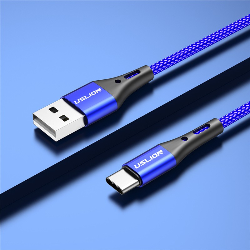 USLION 5A USB Type-C Fast Charging Data Cable