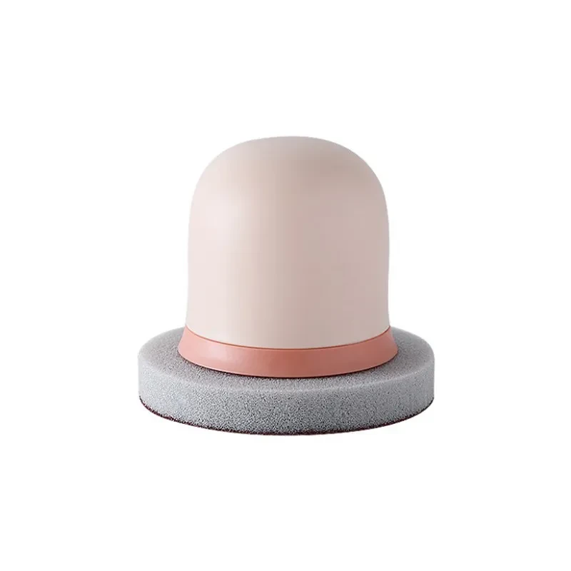 Kitchen Multifunctional Cleaning Round Handle Emery Brush