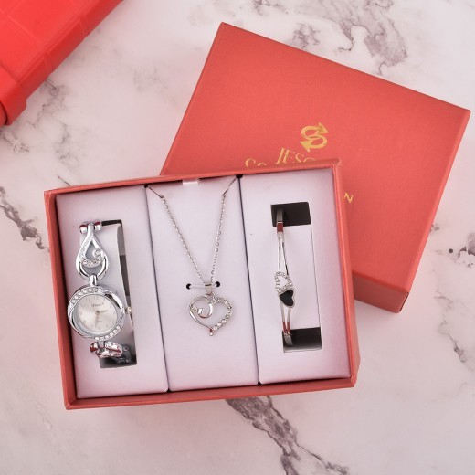Valentine's Day Gift Watch Women's Simple Bracelet Set