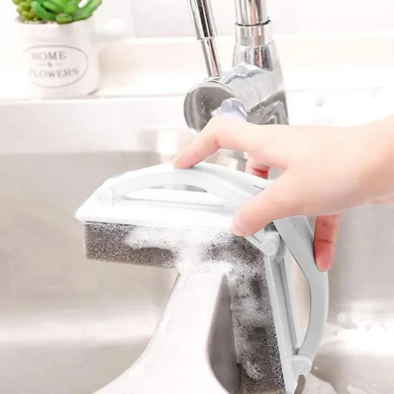 Folding Sponge Cleaner Tools Window Glass Wall Magic Strong Decontamination Bath