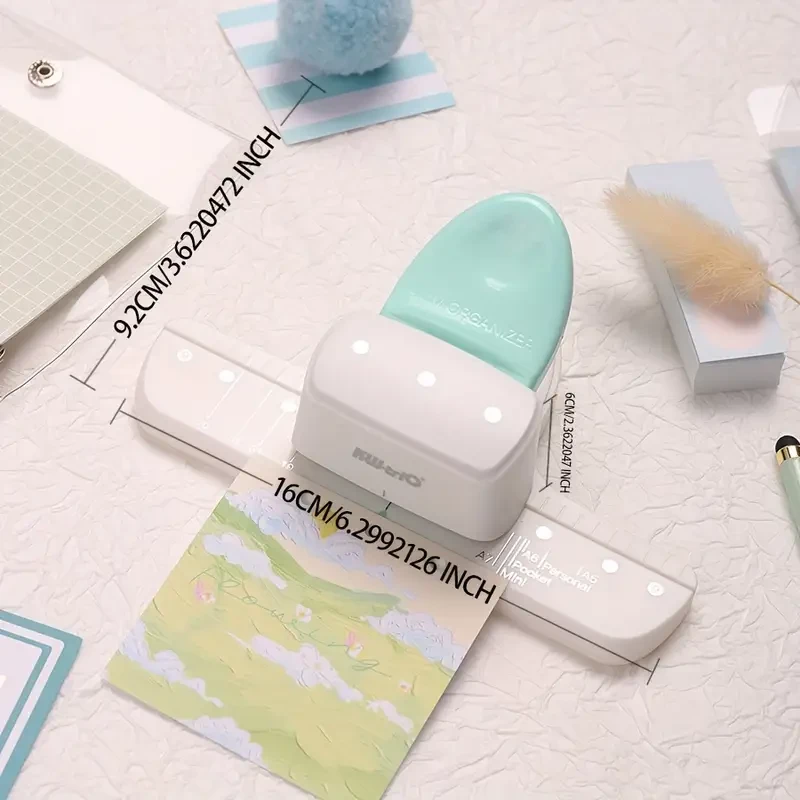 ABS Manual 3-Hole Punch for Binder