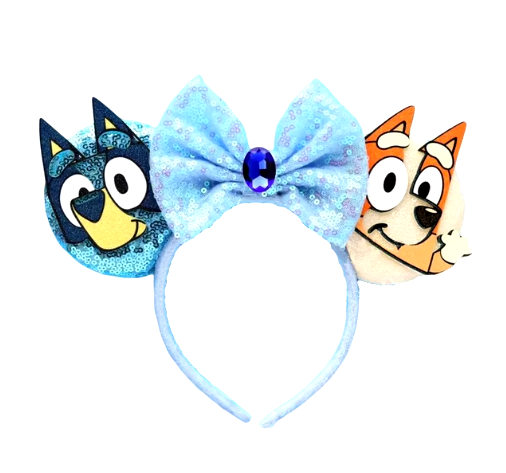 Bluey friends headband girls headband