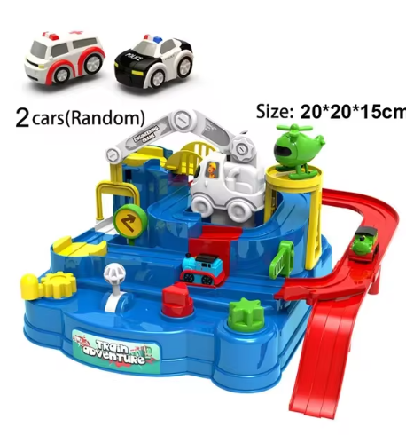 Racing Rail Car Model Educational Toys