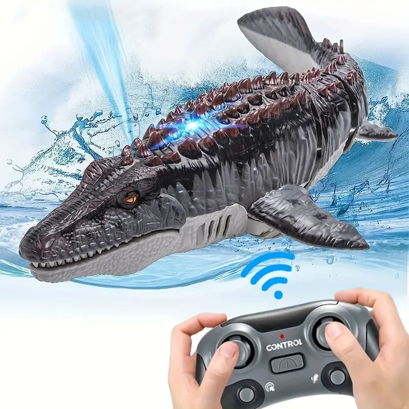 Mosasaur Dinosaur Toy with Remote Control