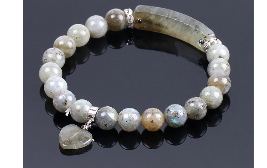 Natural Labradorite Stone Bracelet