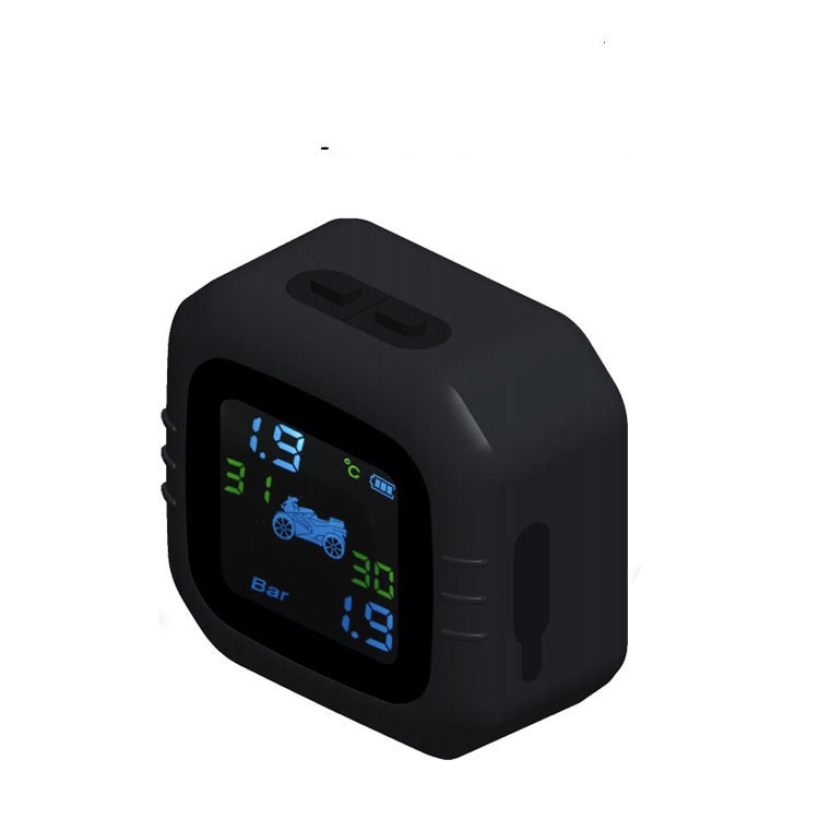 Locomotive tire pressure detector