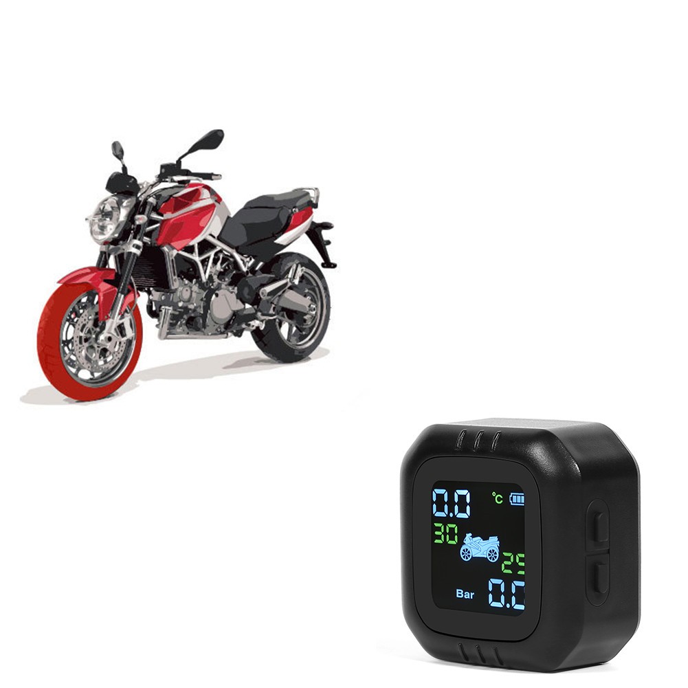 Locomotive tire pressure detector