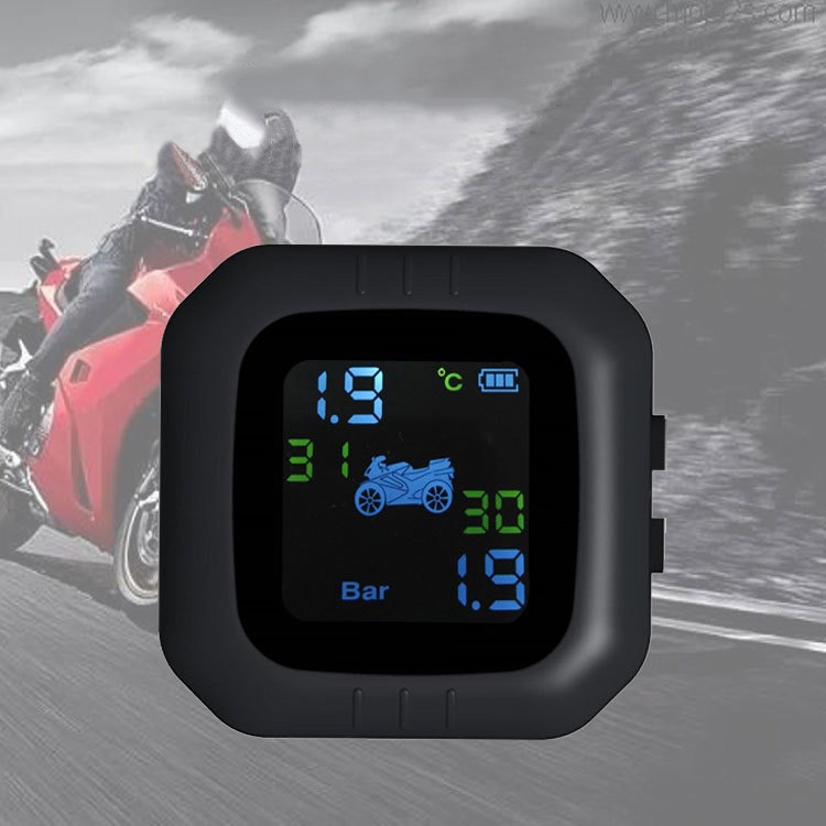 Locomotive tire pressure detector