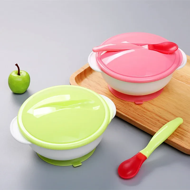 Baby food supplement tableware sucker bowl