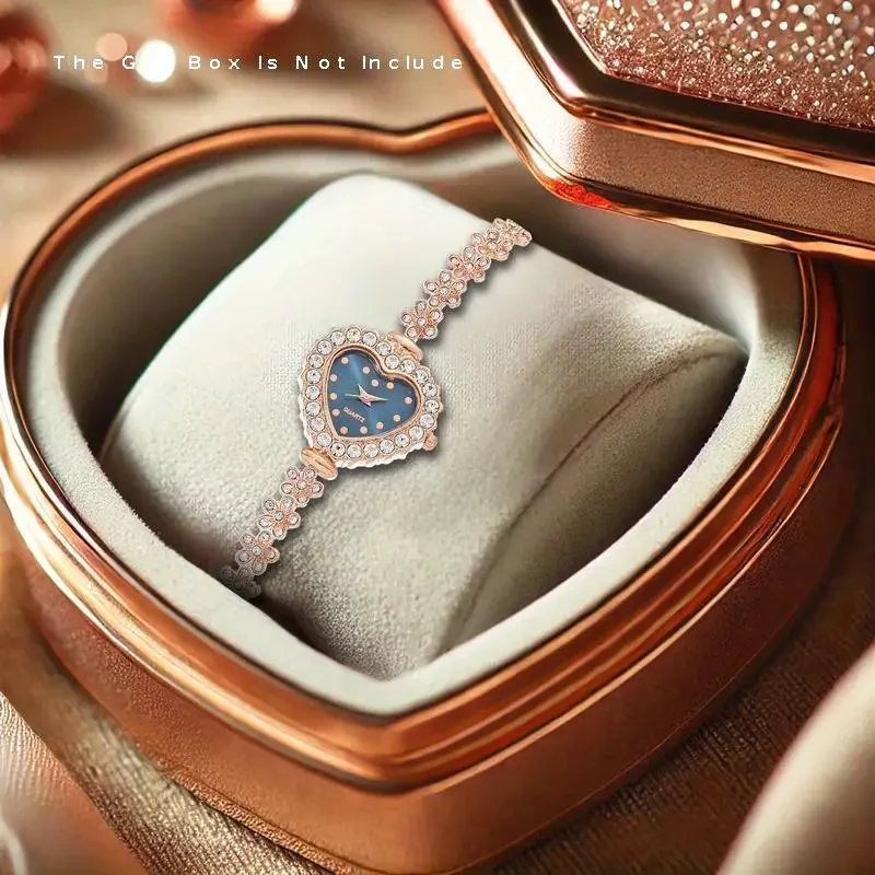 Elegant Womens Quartz Watch with Rhinestone Accents