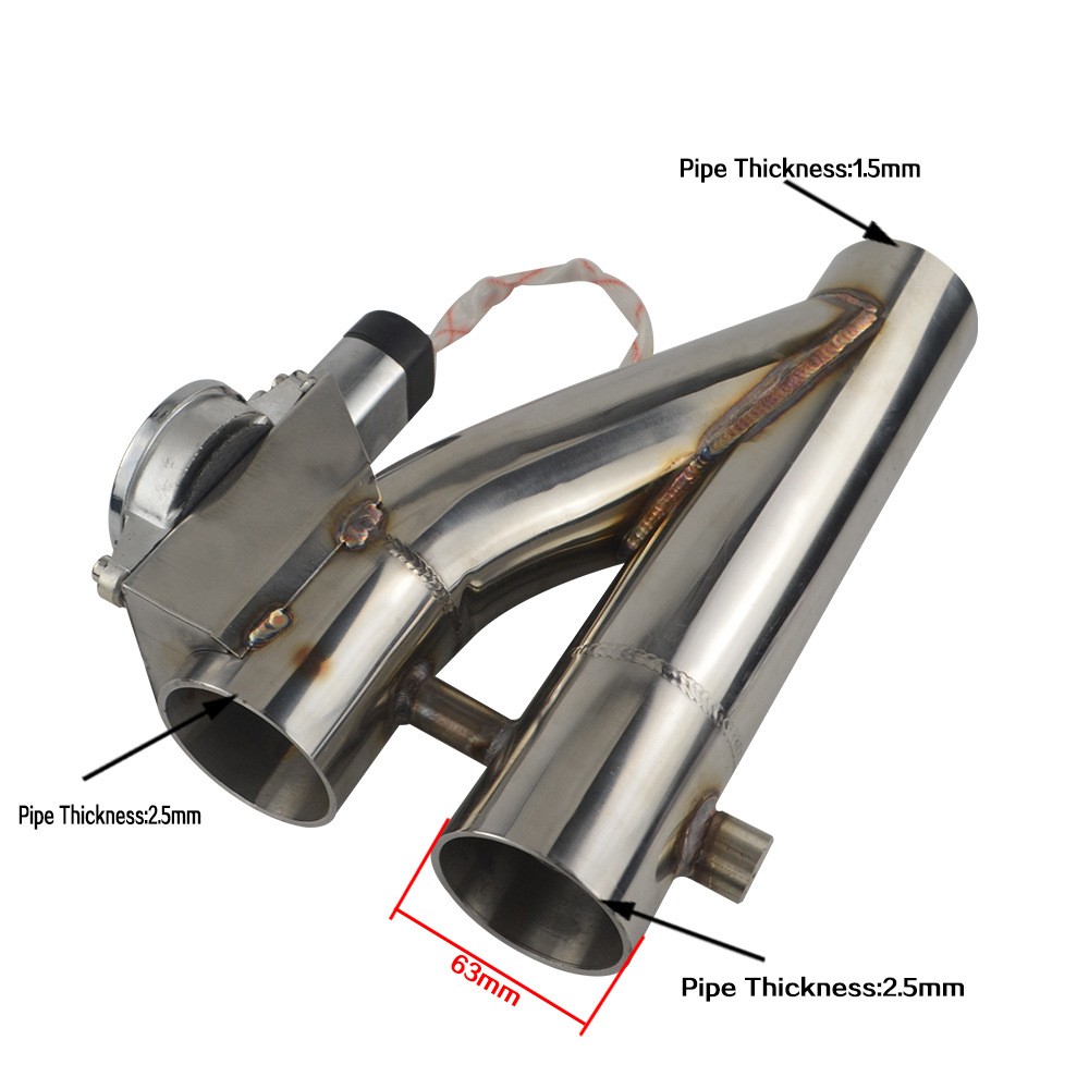 Car Modification Electronic Control Double Valve