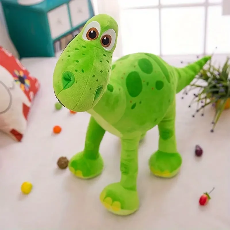 1pc Soft Cotton Brachiosaurus Dinosaur Plush Toy, Cute Stuffed Animal Pillow for Kids 0-6 Years Old, Adorable Nursery Room Decoration and Playtime Companion