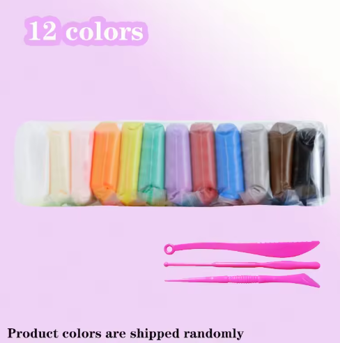 36 Color Clay Air-dried Clay Set, Ultra Light Plastic Clay With Carving Tools, DIY Crafts Gifts for Friends