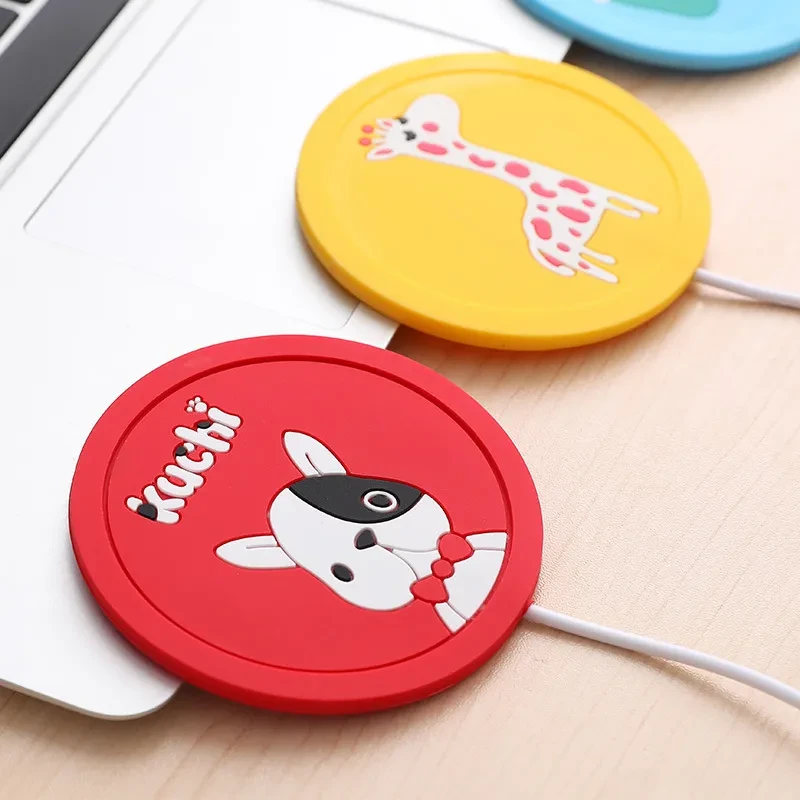 Cartoon Silicone Heating Coaster Non-slip Mat Silicone Placemat