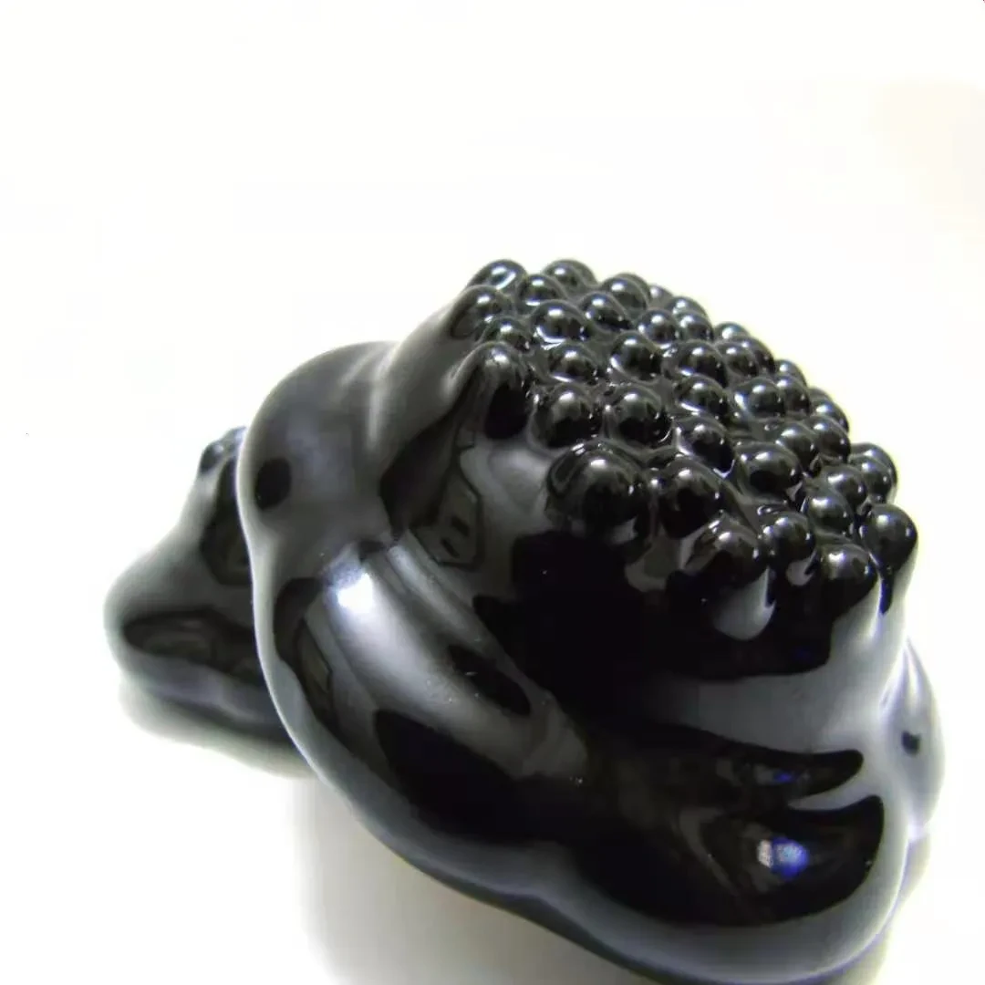 Ceramic Lotus Magnet Body Meridian Scraping Board Massage Stone