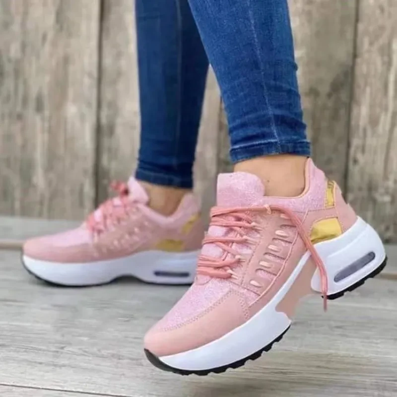 Women's Wedge Running Sneakers