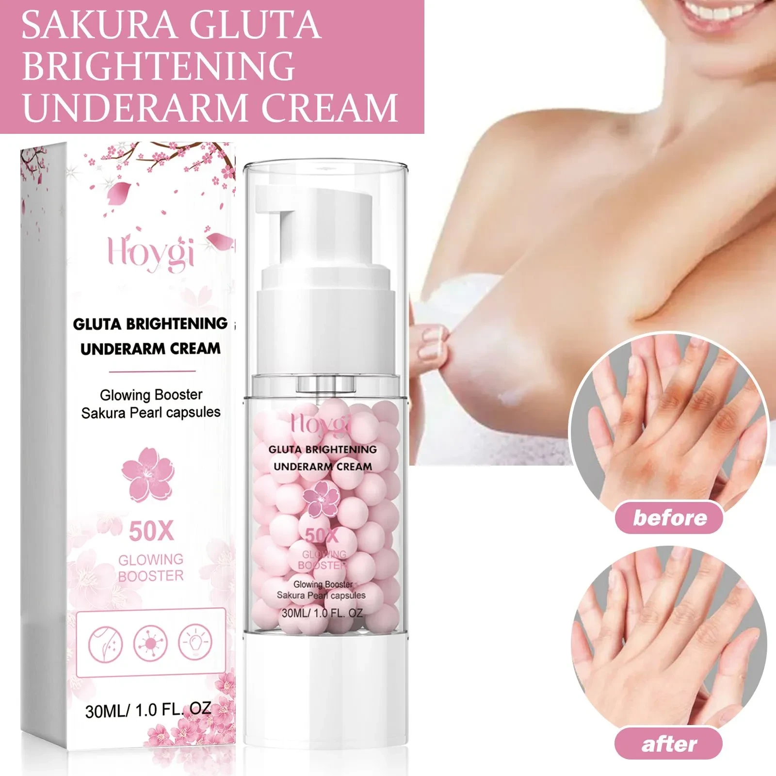 Hoygi Brightening Underarm Cream