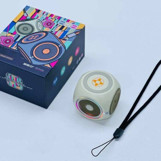 Decompression Rotating Gyro Bass Bluetooth Speaker