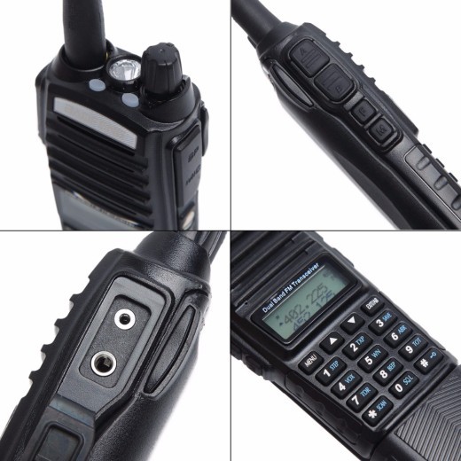 Battery Walkie Talkie UV Double Segment Hand Station Double