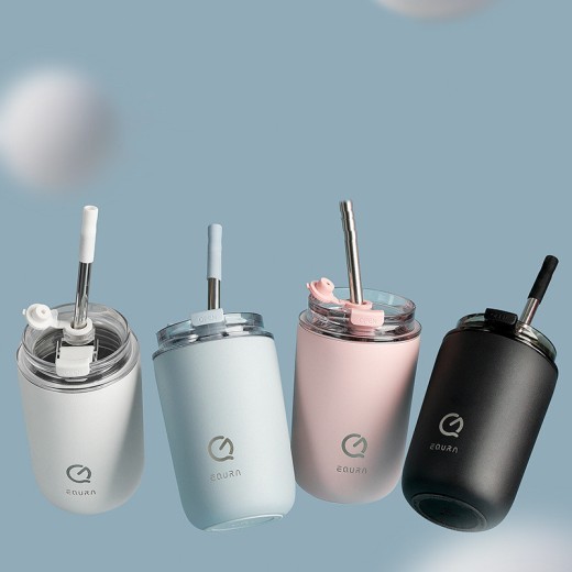 Mini Accompanying Vacuum Cup Children's Gift Student Straw Cup