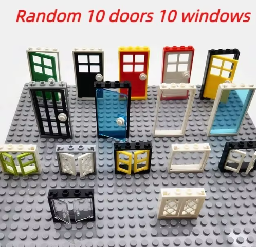 MOC House Doors Windows Building