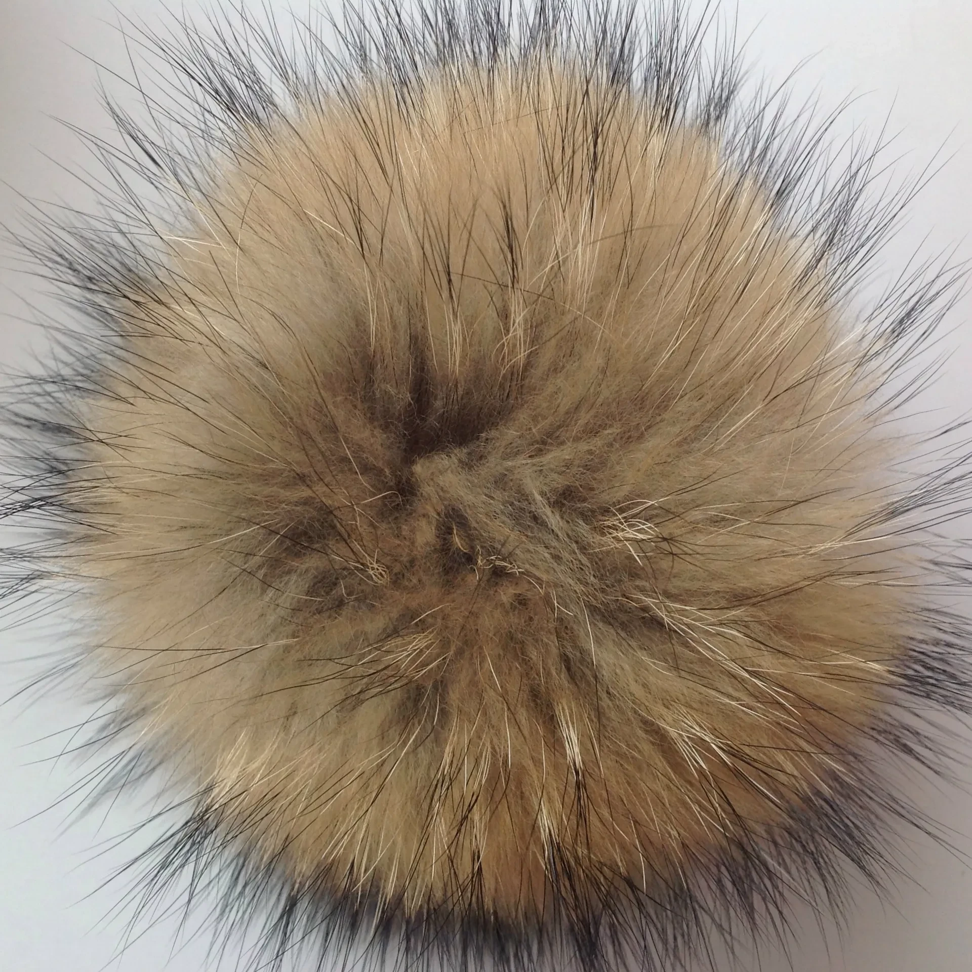 Raccoon Dog Fur Ball Hat Ornament Clothes Accessories