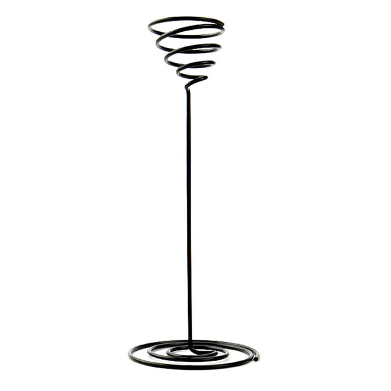 Creative Black Iron Air Pineapple Base Plant Flower Pot Rack Holder