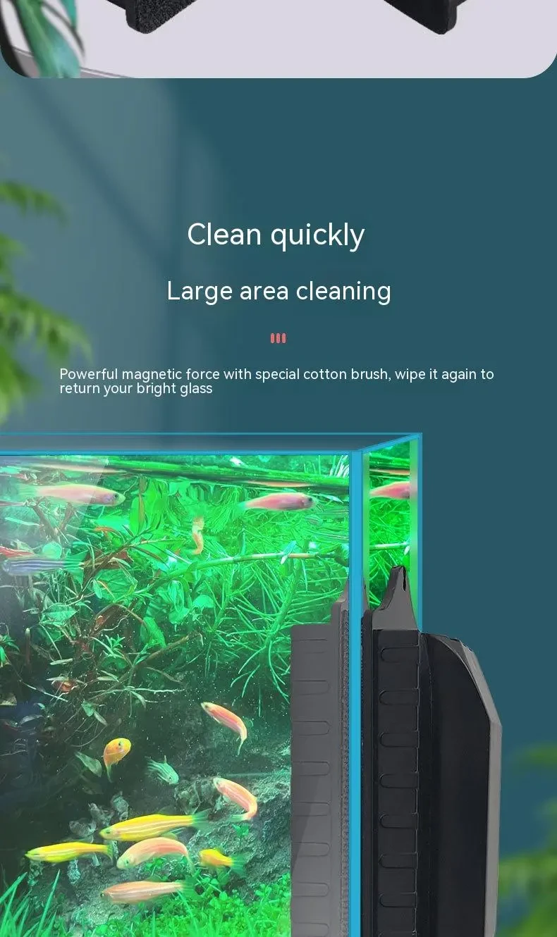 Fish Tank Cleaning Tool Fish Tank Magnetic Brush