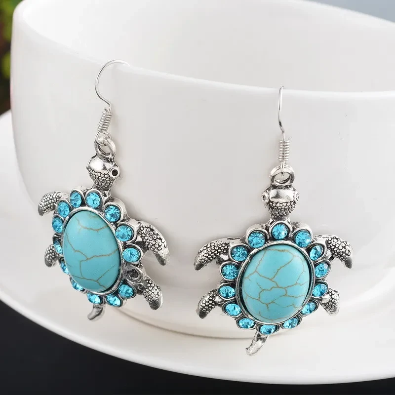 Beauty Turquoise Stone Pattern 20MM Snap Buttons Fit Snap Bracelet Jewelry Wholesale