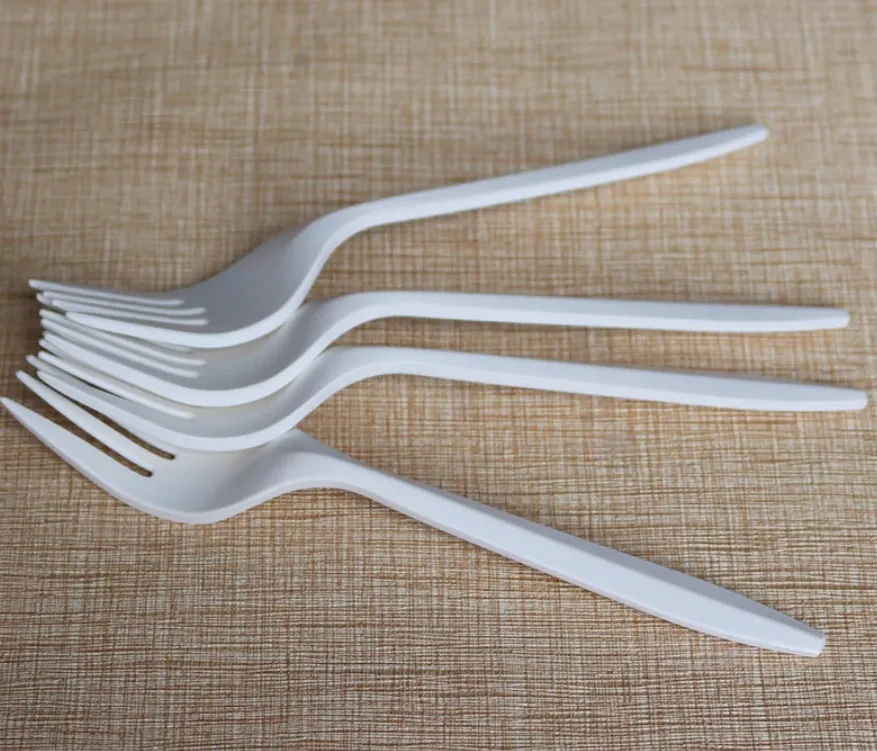 Disposable Plastic Knife Fork Spoon Ice Cream Spoon Cake Fork