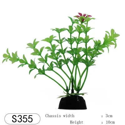 Fish tank simulation seaweed