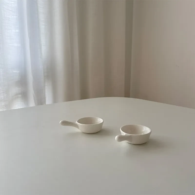 Japanese Mini Handle Dish Dipping Dish Tomato Sauce