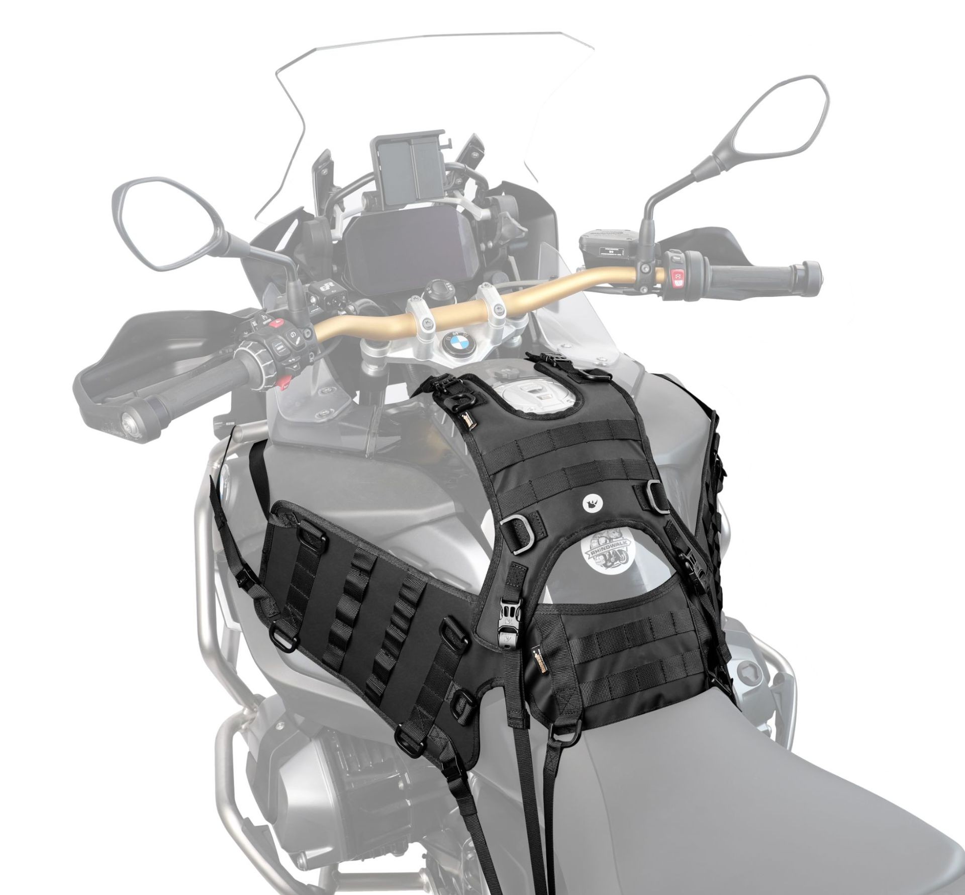 Motorcycle Fuel Tank Mount Base Saddle