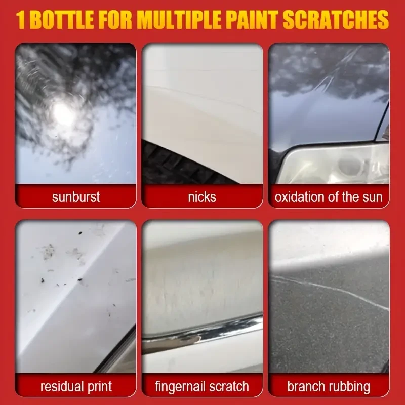 Earepis Scratch Repair Wax: Quickly Remove, Polish, and Repair Car Paint Scratches - Suitable for SUVs, Boats, Motorcycles, Trucks, and RVs