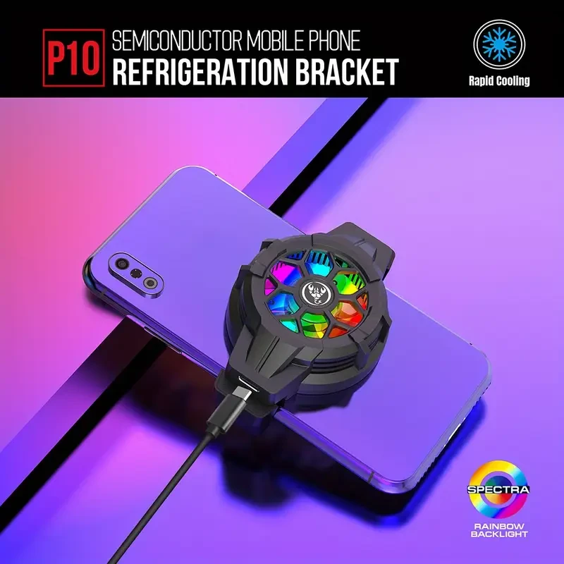 HXSJ P10 Portable Mobile Phone Heat Dissipation Clip