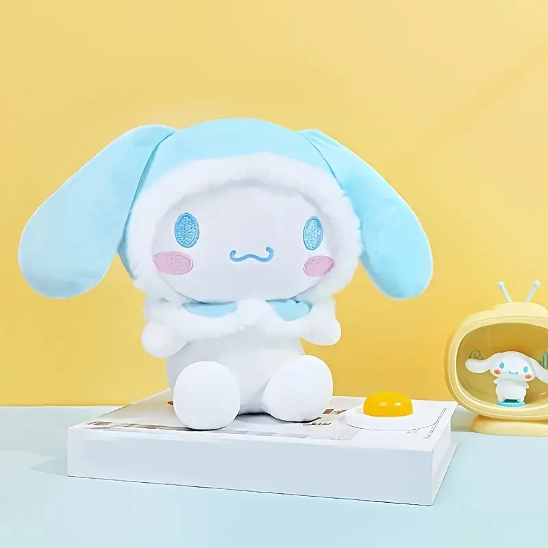 Adorable Sanrio Sinamore Plush Toy - Soft, Cuddly, Colorful Cotton Construction - Perfect Gift for on Halloween, Thanksgiving, Christmas And Birthday Parties