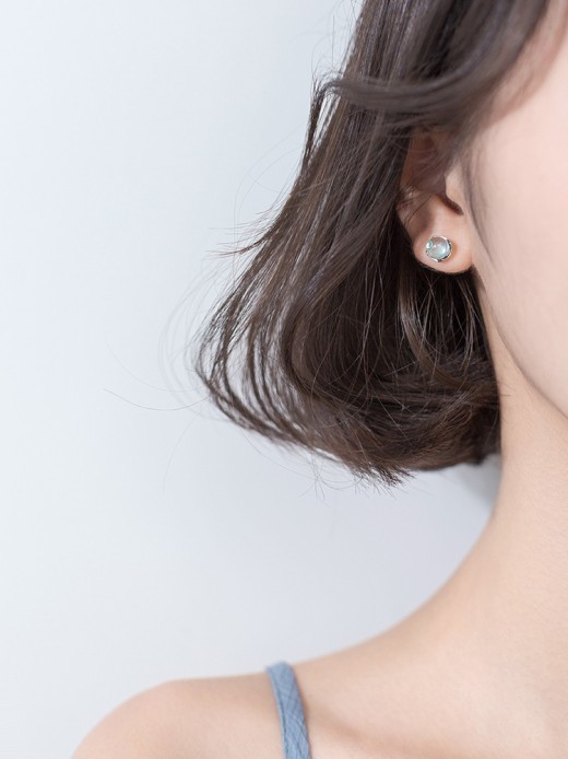 Gradient sky earrings