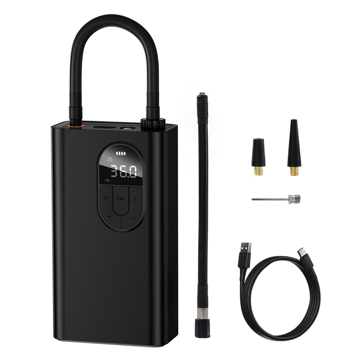 Black Energy Inflatable Treasure Set Simple Universal Data Cable Type C