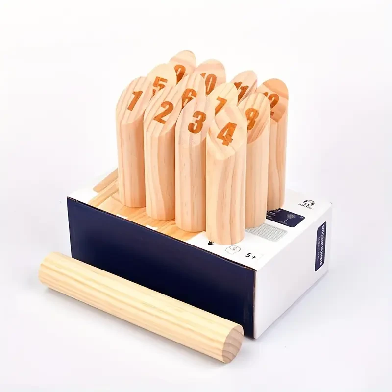 Wooden Number Throwing Game