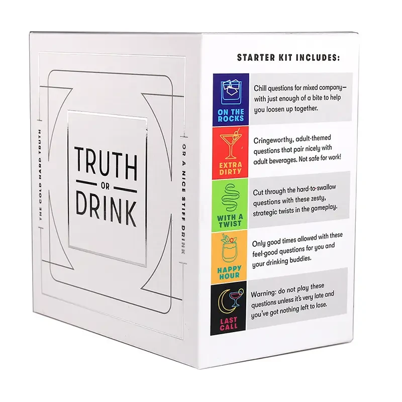 The Ultimate Party Game for Friends and Family: Drink Card Games