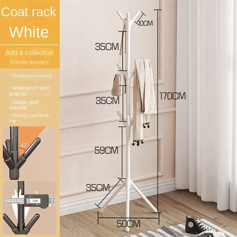 Clothes and Hats Rack Vertical Tree Branch Shape Holder