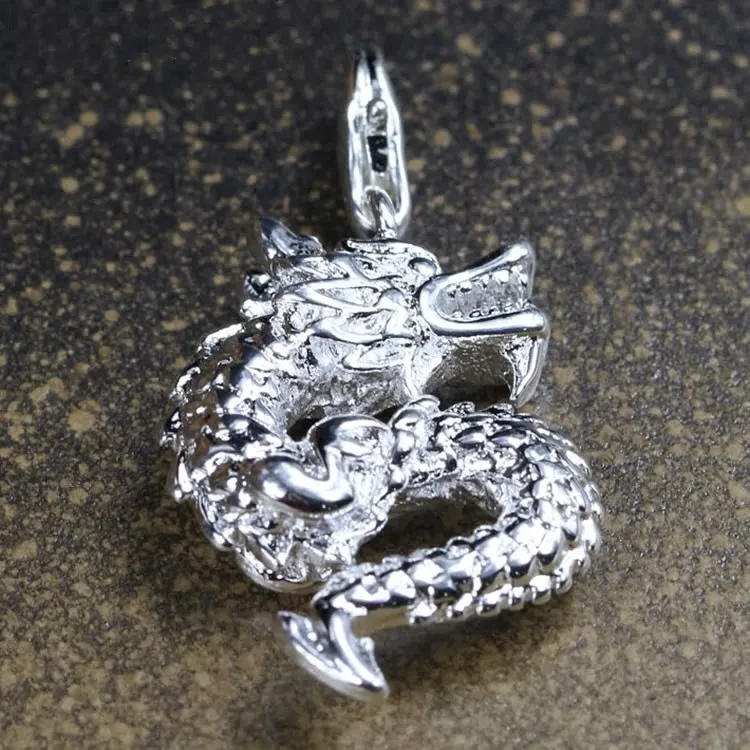 Three-dimensional Small Chinese Dragon Pendant