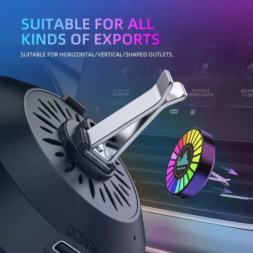 Led Music Sound Control Pickup Light Rhythm Lamp RGB Car Ambient Light Adjustabl Automotivo Strip For Automobiles Family Party