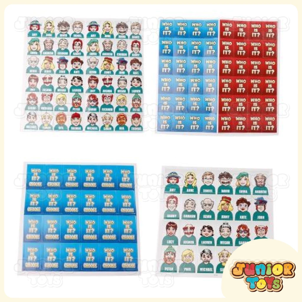 Children's Toys Guess the Picture Board Game Who is it - Guess the Picture Toys