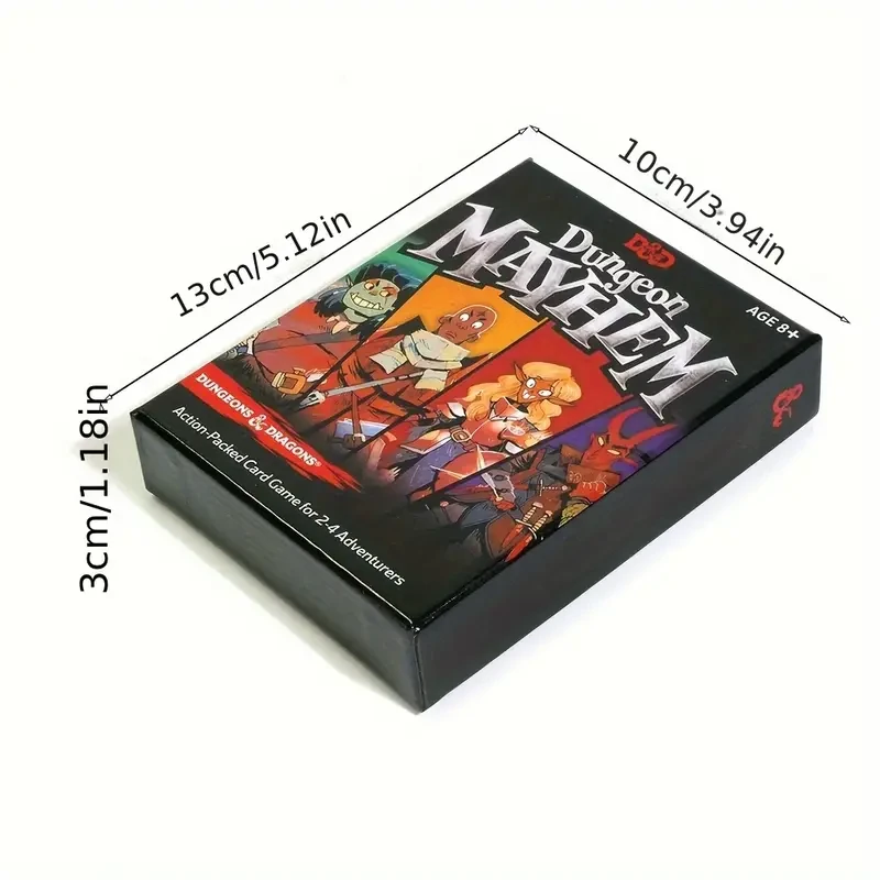 Dungeon Mayhem Dungeons Dragons Card Game For 2-4 Players