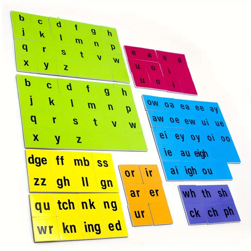 100pcs Educational Magnetic Letters & Words Set